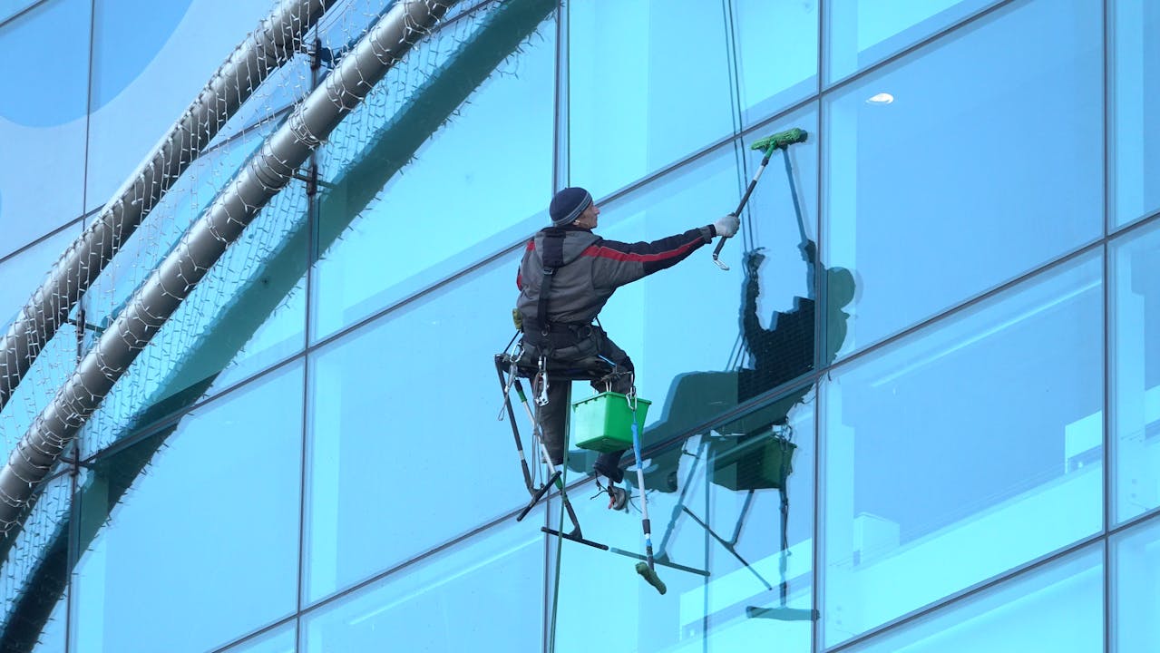 Professional window cleaning service in Texas